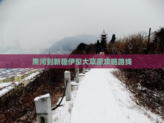 黑河到新疆伊犁大草原攻略