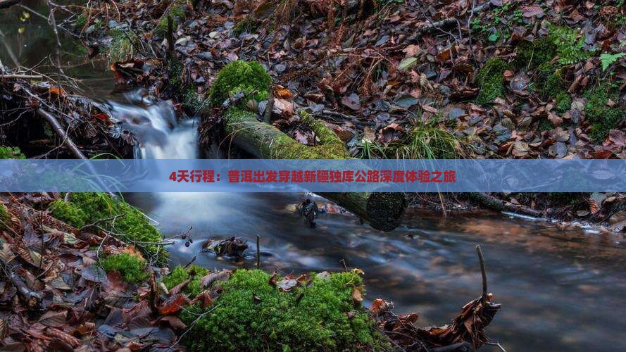 4天行程：普洱出发穿越新疆独库公路深度体验之旅