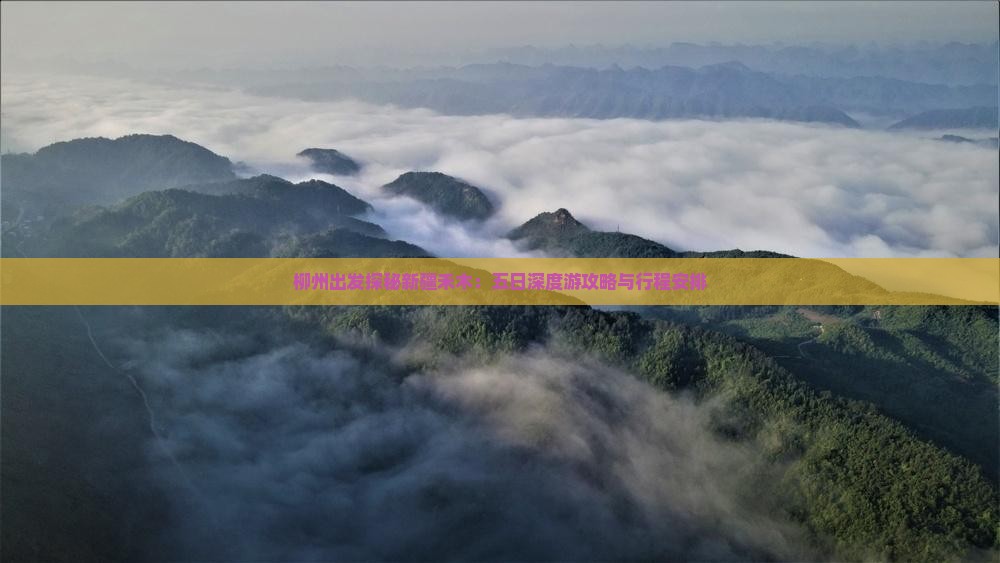 柳州出发探秘新疆禾木：五日深度游攻略与行程安排