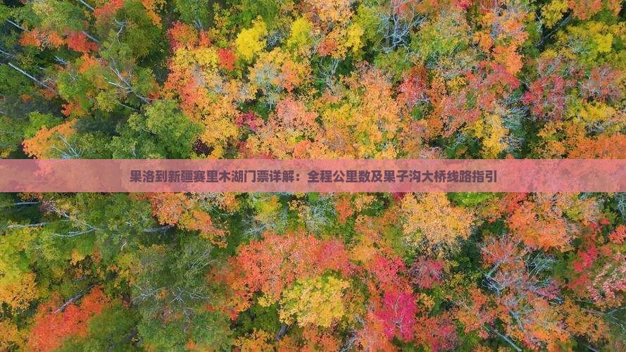 果洛到新疆赛里木湖门票详解：全程公里数及果子沟大桥线路指引
