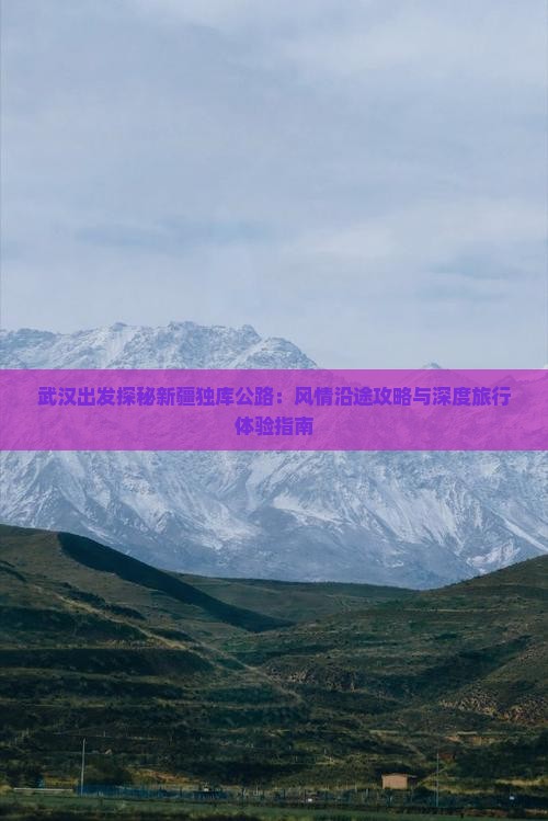 武汉出发探秘新疆独库公路：风情沿途攻略与深度旅行体验指南