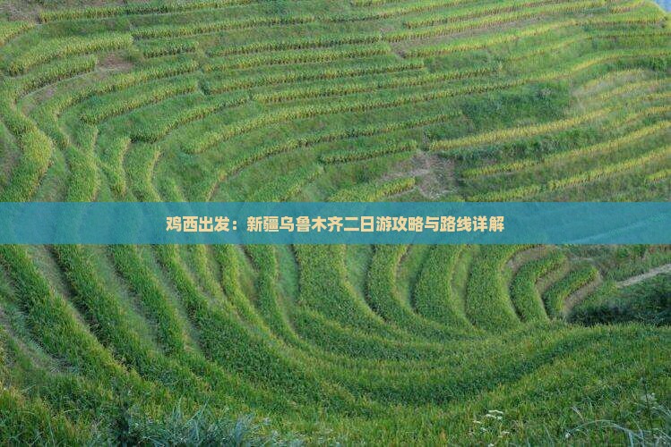 鸡西出发：新疆乌鲁木齐二日游攻略与路线详解