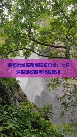 临猗出发探秘新疆布尔津：七日深度游攻略与行程安排