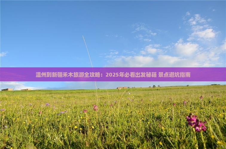 温州去新疆禾木自由行