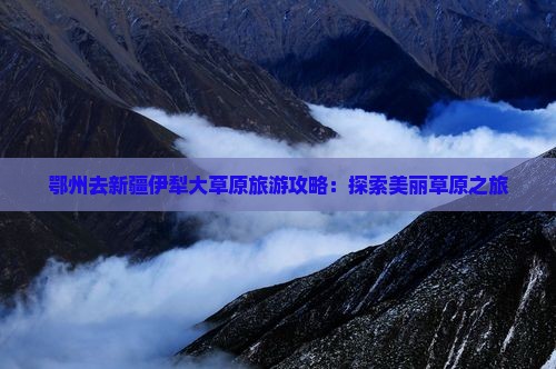 鄂州去新疆伊犁大草原哪里玩