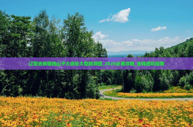 辽阳去新疆独山子大峡谷大型旅游团