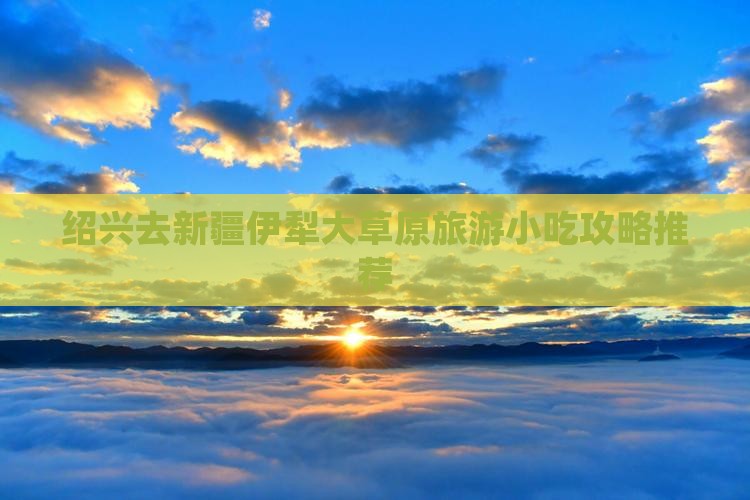绍兴去新疆伊犁大草原旅游小吃
