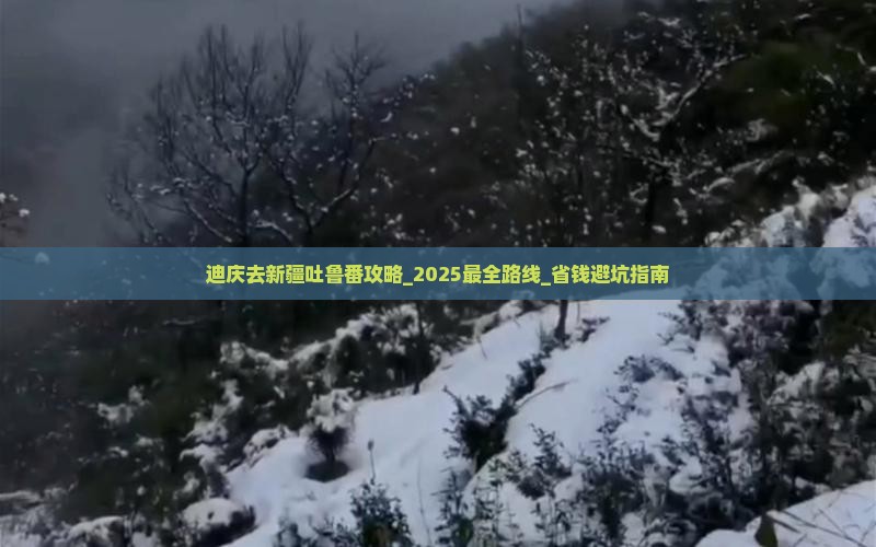 迪庆去新疆吐鲁番攻略