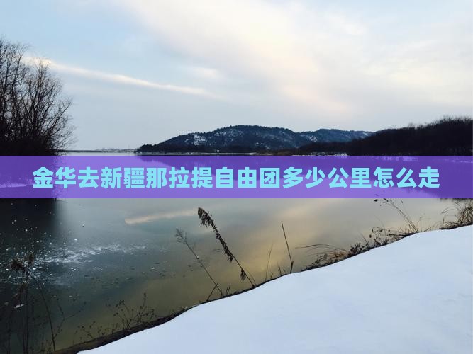 金华去新疆那拉提自由团多少公里怎么走