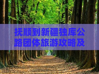 抚顺到新疆独库公路团体旅游攻略及路程