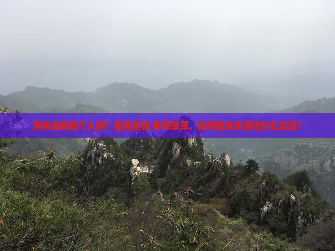 吉林去新疆个人游？孤独星球+种草拔草，如何低成本高性价比实现？