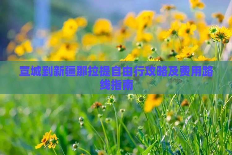 宣城到新疆那拉提自由行攻略及费用路线指南