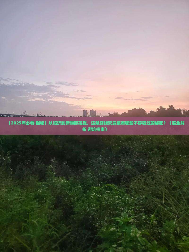 临沂到新疆那拉提必去地