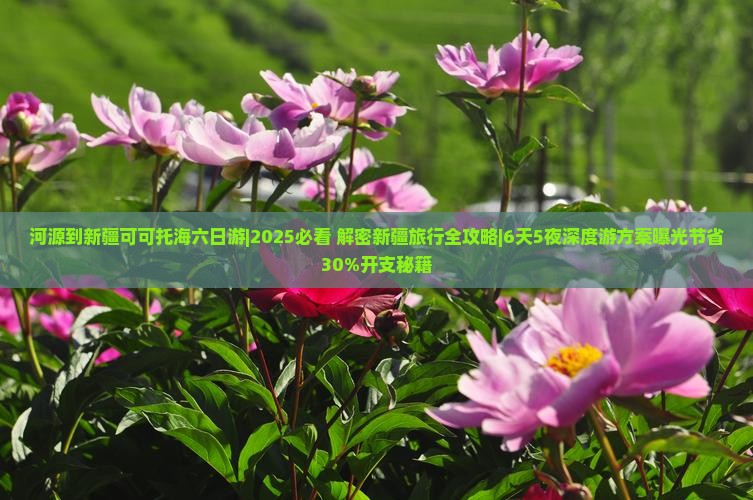 河源到新疆可可托海六日游