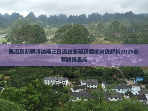 吴忠到新疆喀纳斯三日游