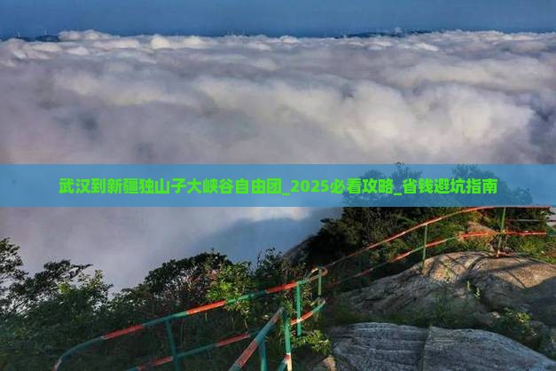武汉到新疆独山子大峡谷自由团