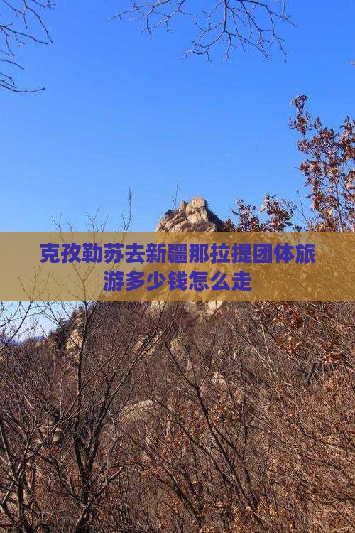 克孜勒苏去新疆那拉提团体旅游