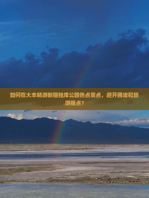如何在大丰畅游新疆独库公路热点景点，避开拥堵和旅游痛点？