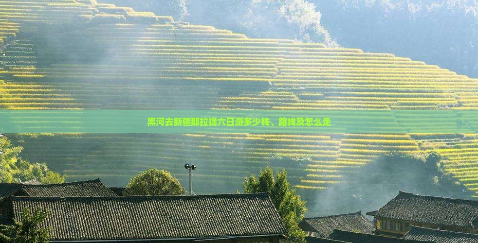 黑河去新疆那拉提六日游多少钱、路线及怎么走