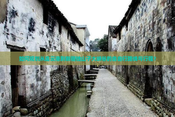 如何规划从连云港到新疆独山子大峡谷的自由行路线与行程？