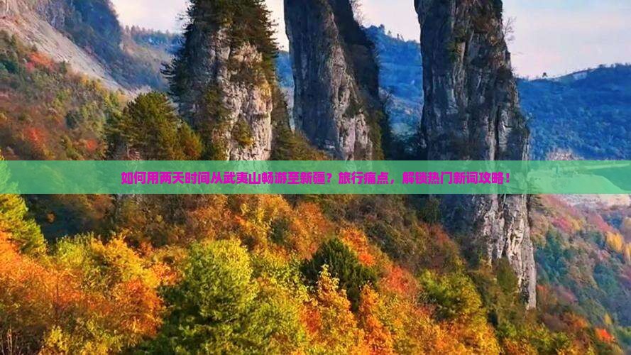 如何用两天时间从武夷山畅游至新疆？旅行痛点，解锁热门新词攻略！