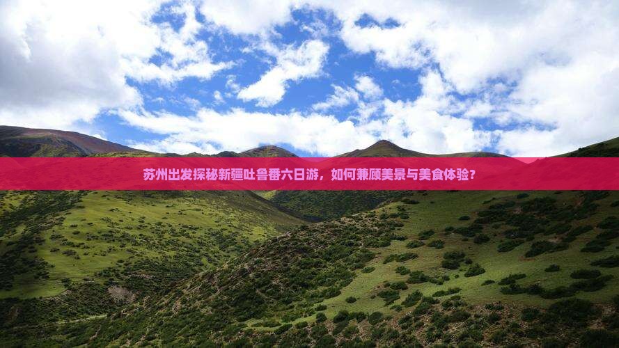 苏州出发探秘新疆吐鲁番六日游，如何兼顾美景与美食体验？