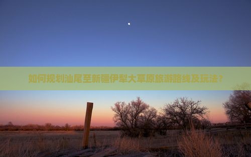 如何规划汕尾至新疆伊犁大草原旅游路线及玩法？