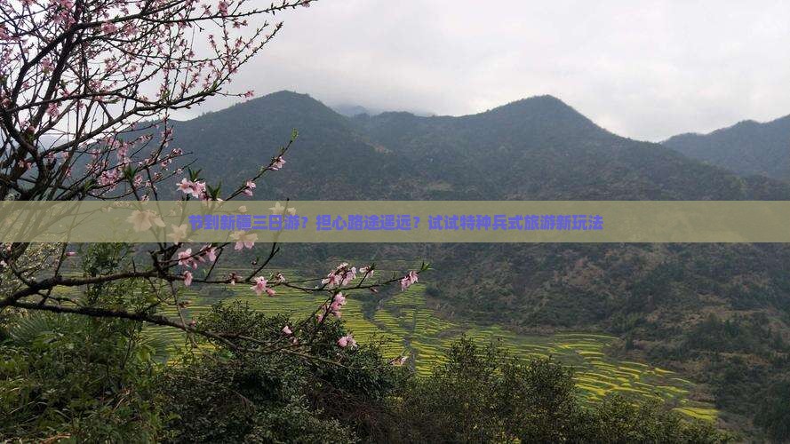节到新疆三日游？担心路途遥远？试试特种兵式旅游新玩法