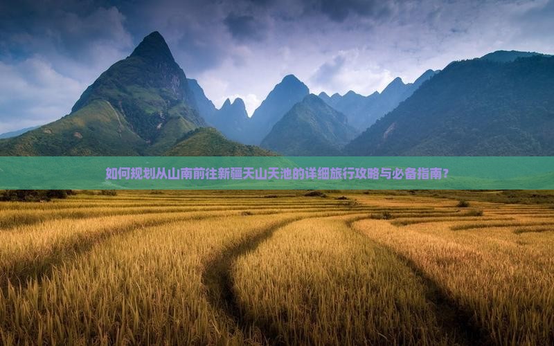 如何规划从山南前往新疆天山天池的详细旅行攻略与必备指南？