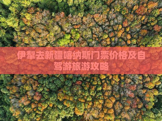 伊犁去新疆喀纳斯门票价格及自驾游旅游攻略