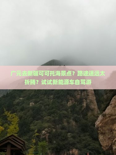 广元去新疆可可托海景点？路途遥远太折腾？试试新能源车自驾游
