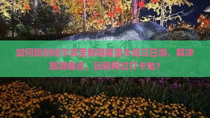 如何规划哈尔滨至新疆赛里木湖三日游，解决旅游痛点，玩转网红打卡地？