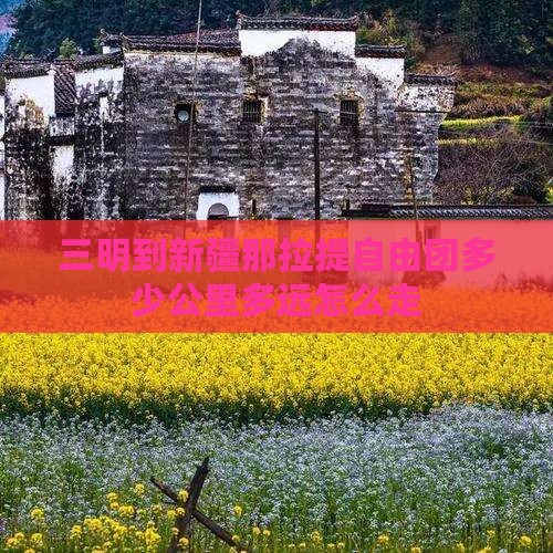 三明到新疆那拉提自由团多少公里多远怎么走