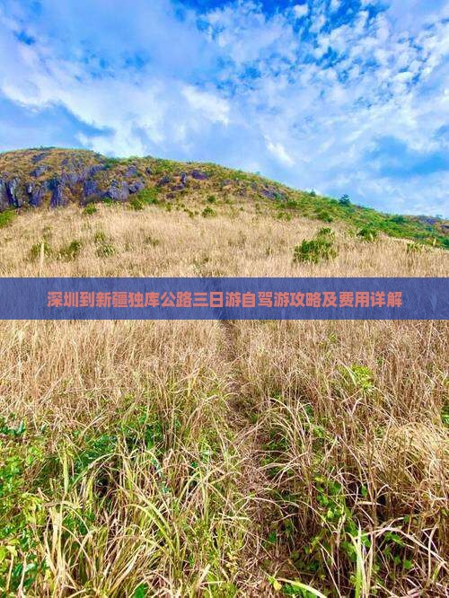 深圳到新疆独库公路三日游自驾游攻略及费用详解