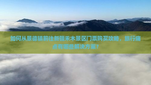 如何从景德镇前往新疆禾木景区门票购买攻略，旅行痛点有哪些解决方案？