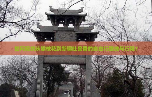 如何规划从攀枝花到新疆吐鲁番的自由行路线与行程？