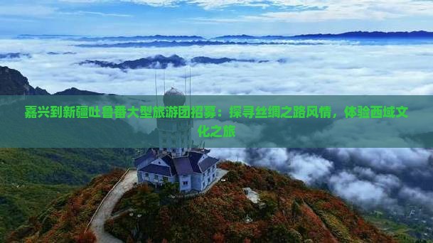 嘉兴到新疆吐鲁番大型旅游团招募：探寻丝绸之路风情，体验西域文化之旅