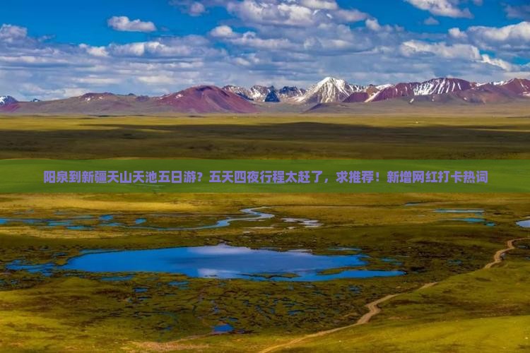 阳泉到新疆天山天池五日游？五天四夜行程太赶了，求推荐！新增网红打卡热词