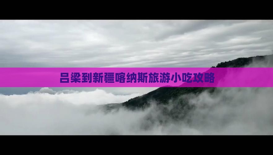 吕梁到新疆喀纳斯旅游小吃攻略