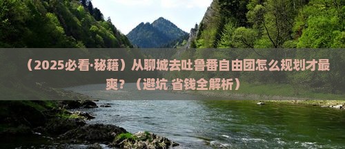 聊城到新疆吐鲁番自由团