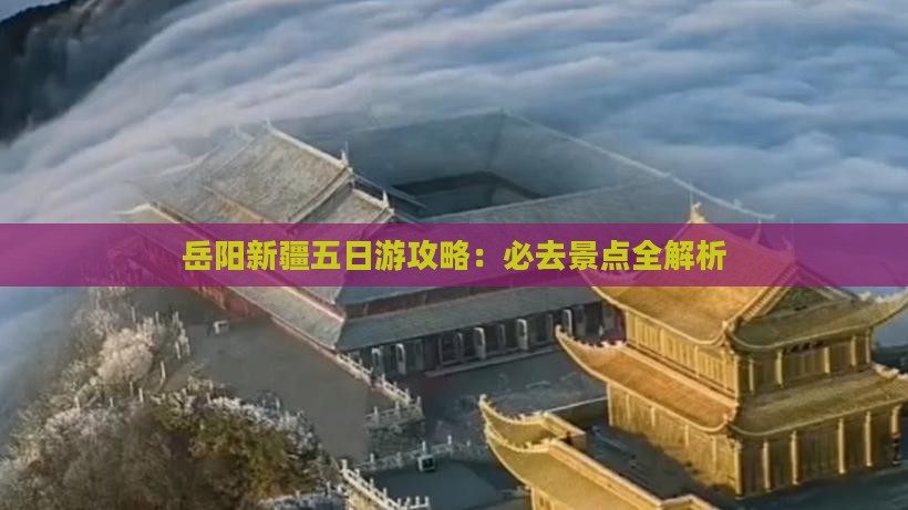 岳阳去新疆五日游