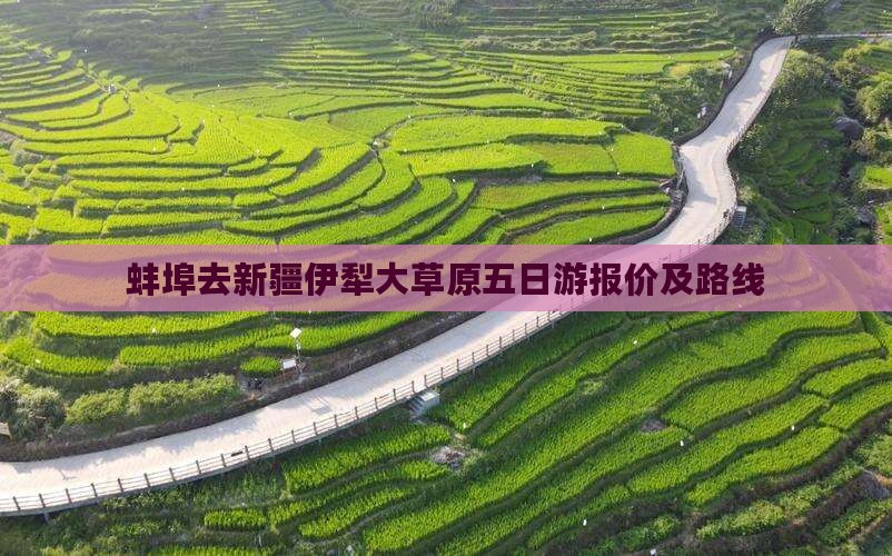 蚌埠去新疆伊犁大草原五日游报价及路线
