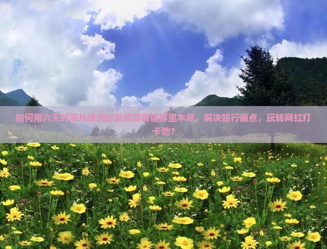 如何用六天时间从株洲出发畅游新疆赛里木湖，解决旅行痛点，玩转网红打卡地？