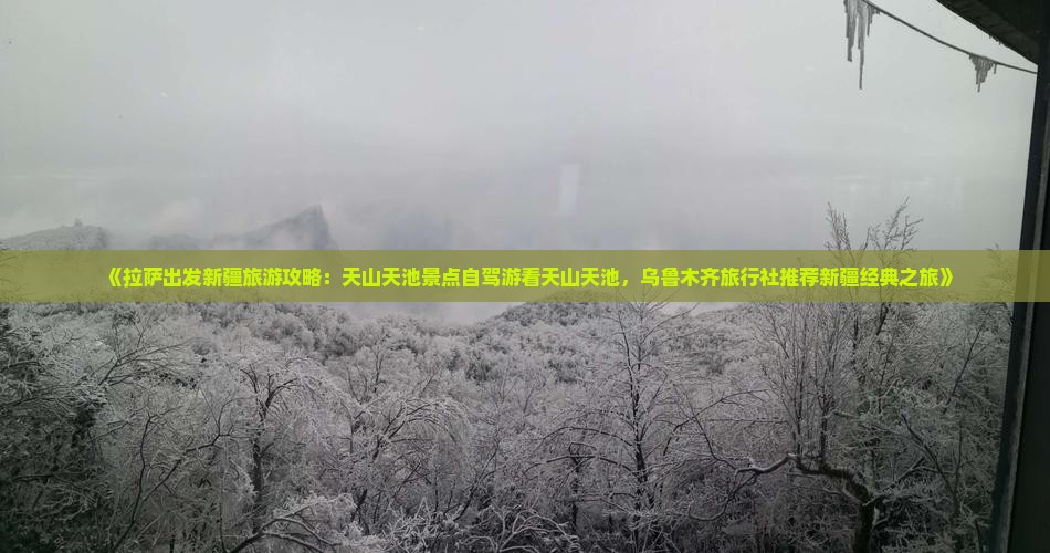 《拉萨出发新疆旅游攻略：天山天池景点自驾游看天山天池，乌鲁木齐旅行社推荐新疆经典之旅》
