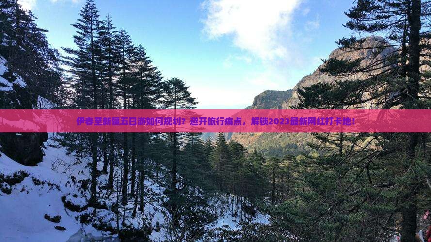 伊春至新疆五日游如何规划？避开旅行痛点，解锁2023最新网红打卡地！