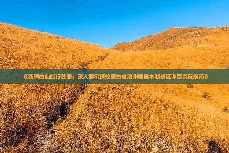 《新疆白山旅行攻略：深入博尔塔拉蒙古自治州赛里木湖景区详尽游玩指南》