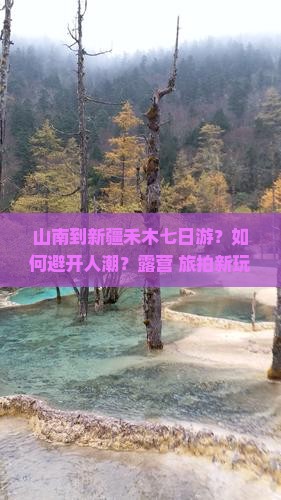 山南到新疆禾木七日游？如何避开人潮？露营+旅拍新玩法推荐