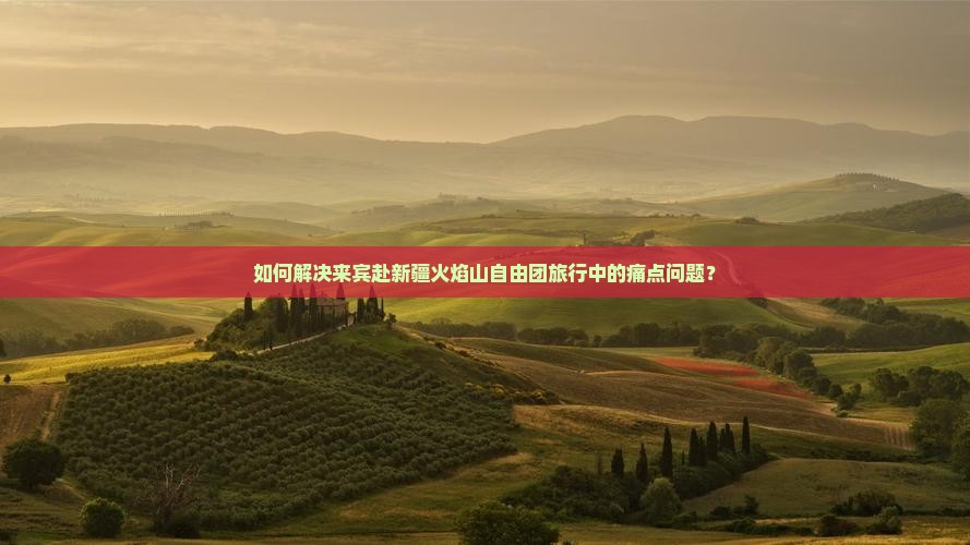 如何解决来宾赴新疆火焰山自由团旅行中的痛点问题？