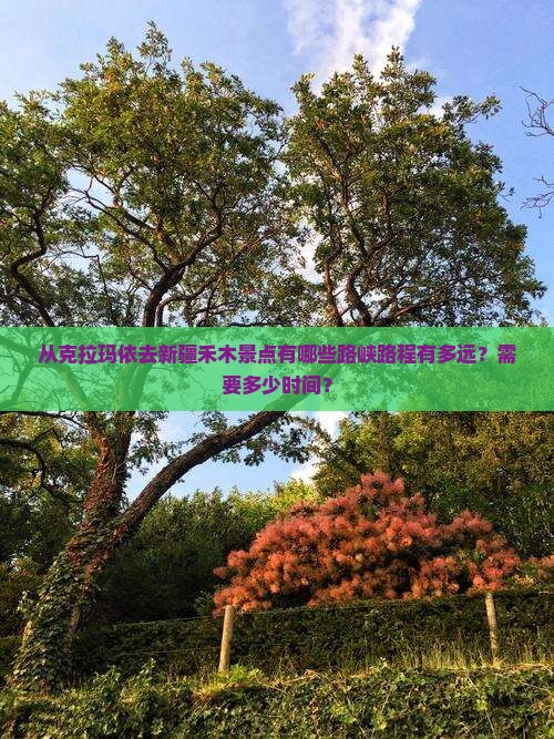 从克拉玛依去新疆禾木景点有哪些路峡路程有多远？需要多少时间？