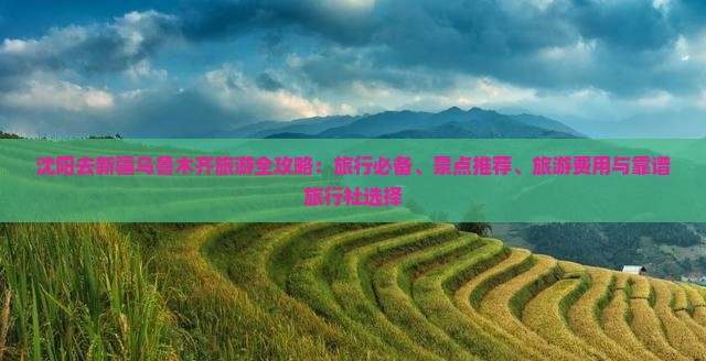 沈阳去新疆乌鲁木齐旅游全攻略：旅行必备、景点推荐、旅游费用与靠谱旅行社选择